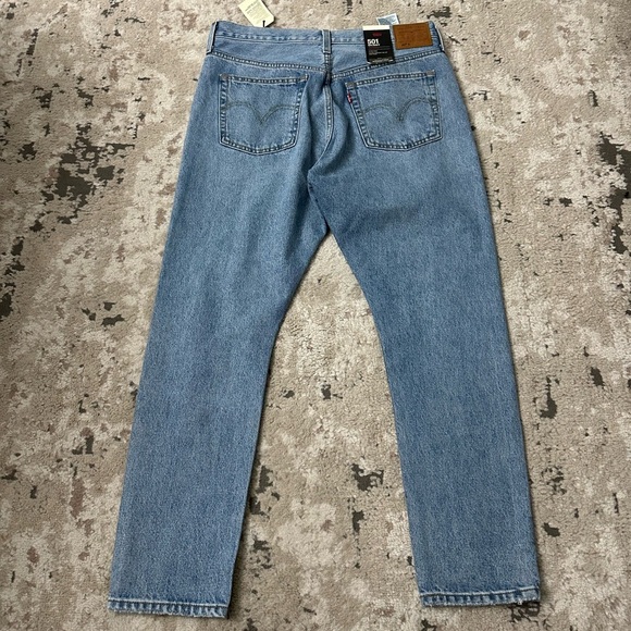 Levi’s 501 Skinny High Rise Distressed Denim Jeans Size 31X28 NWT - Picture 2 of 4